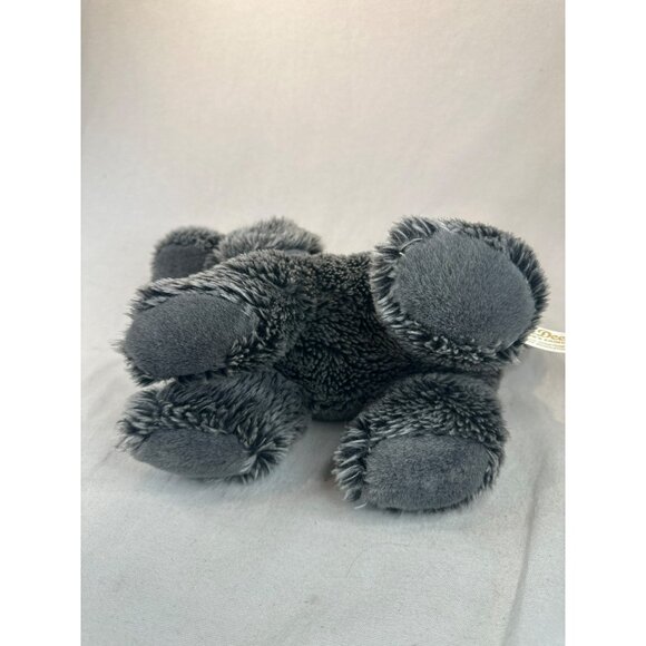 Plush Gray Puppy Dog Stuffed Animal By DanDee Collectors Choice 10" Realistic - Picture 6 of 6